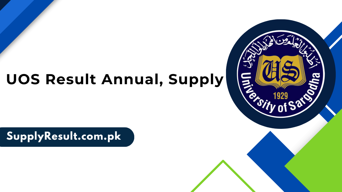 UOS Result 2024 Annual, Supply